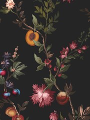 Graham & Brown Black Allurium 10M Wallpaper - Image 2 of 6