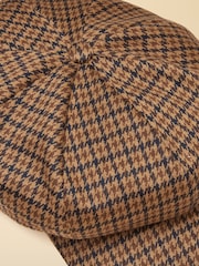 Neutral Houndstooth - Joules Elvaston Tweed Hat - Bilde 6 av 7