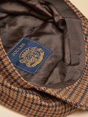Neutral Houndstooth - Joules Elvaston Tweed Hat - Bilde 7 av 7