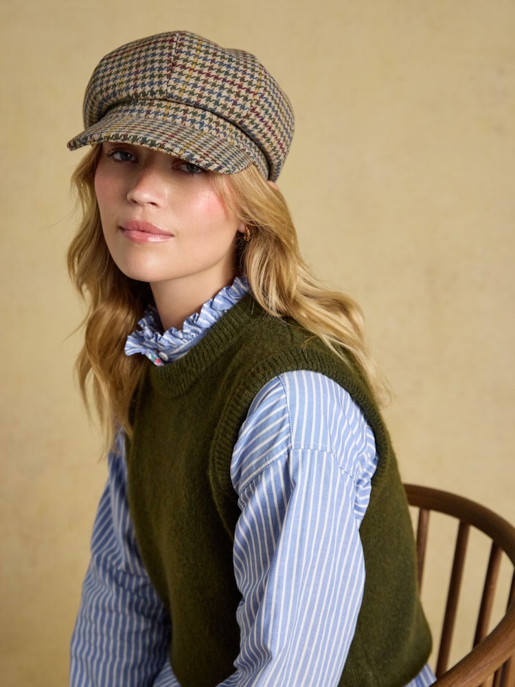 Multi Tweed - Joules Elvaston Tweed Hat - Bilde 1 av 7