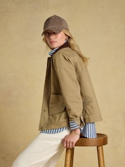 Joules Campbell Mocha Brown Suedette Baseball Cap - Image 3 of 6