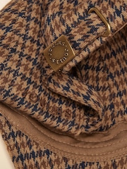 Neutral Houndstooth Jersey - Καπέλο μπέιζμπολ Joules Perry - Εικόνα 4 του 7