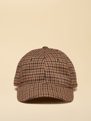 Neutral Houndstooth Jersey - Καπέλο μπέιζμπολ Joules Perry - Εικόνα 6 του 7