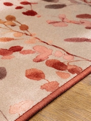 Orange Washable Autumnal Leaf Doormat - Image 2 of 5