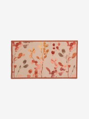Orange Washable Autumnal Leaf Doormat - Image 5 of 5