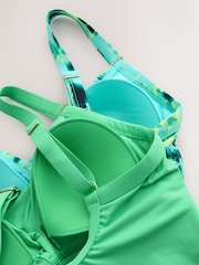 Navy/Green,Green Animal Tummy Control Swimsuits 3 Pack - Image 5 of 7