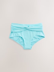 Havblå - Midi Bikini - Billede 6 af 8