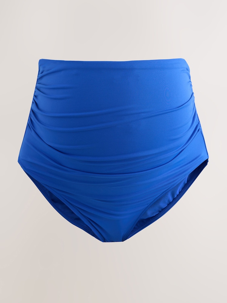 Cobalt Blue Maternity Bikini Bottom - Image 2 of 2