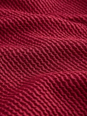 Beerenrot - F-K Scoop Crinkle Swimsuit - Bild 7 von 8