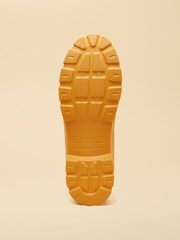 Joules Raindance Ochre Yellow EVA Lightweight Ankle Wellies - Image 4 of 7