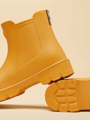 Joules Raindance Ochre Yellow EVA Lightweight Ankle Wellies - Image 5 of 7