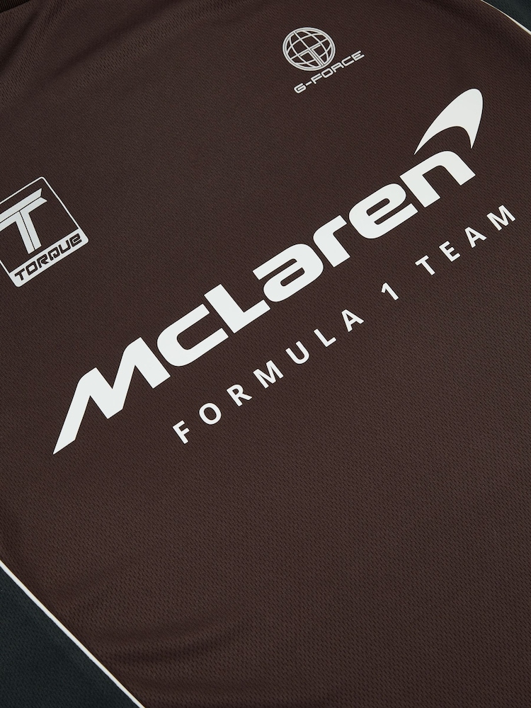 McLaren Racing Relaxed Contrast Driver T-Shirt Unisex-Fit - Image 8 of 8