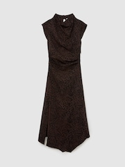 Reiss Black/Brown Harlie Dresses - Image 2 of 7