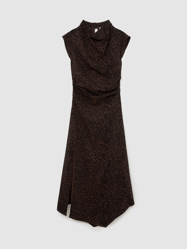 Reiss Black/Brown Harlie Dresses - Image 2 of 7