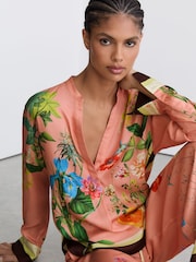 Reiss Pink Milos Top - Image 1 of 6