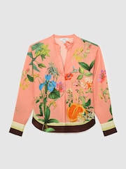 Reiss Pink Milos Top - Image 2 of 6