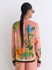 Reiss Pink Milos Top - Image 5 of 6