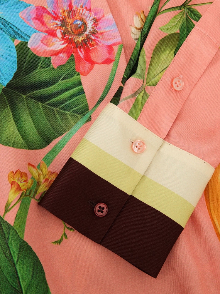 Reiss Pink Milos Top - Image 6 of 6