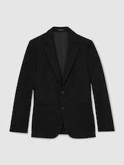 Nero - Reiss - Blazer da abito monopetto sartoriale per laurea - Immagine 2 di 9