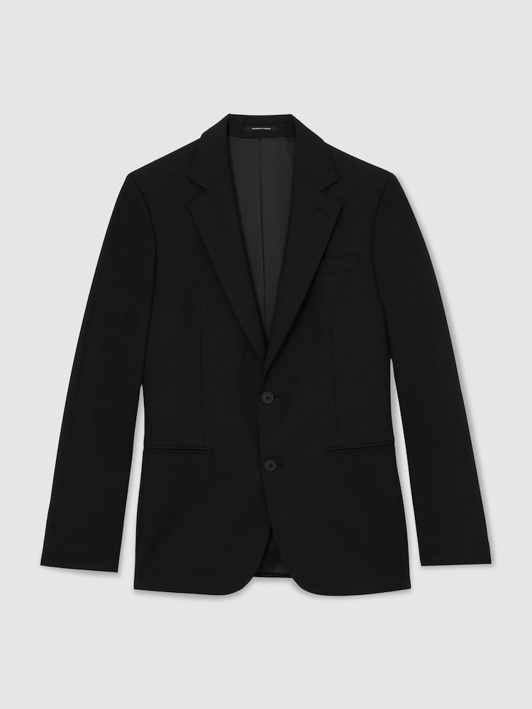 Nero - Reiss - Blazer da abito monopetto sartoriale per laurea - Immagine 2 di 9 Nero - Reiss - Blazer da abito monopetto sartoriale per laurea - Immagine 2 di 9