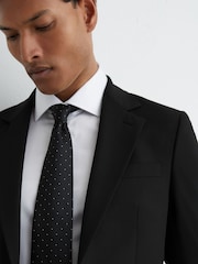 Nero - Reiss - Blazer da abito monopetto sartoriale per laurea - Immagine 4 di 9
