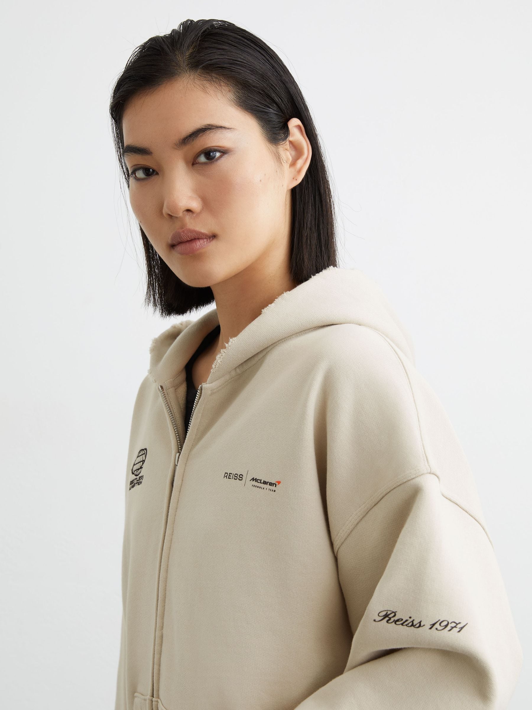 Buy McLaren Racing Zip-Through Hoodie Unisex-Fit from Next USA