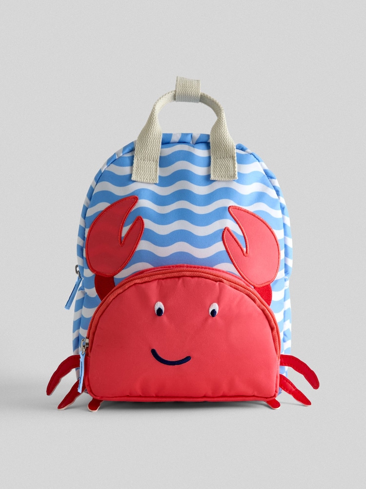 JoJo Maman Bébé Crab Appliqué Backpack - Image 2 of 6