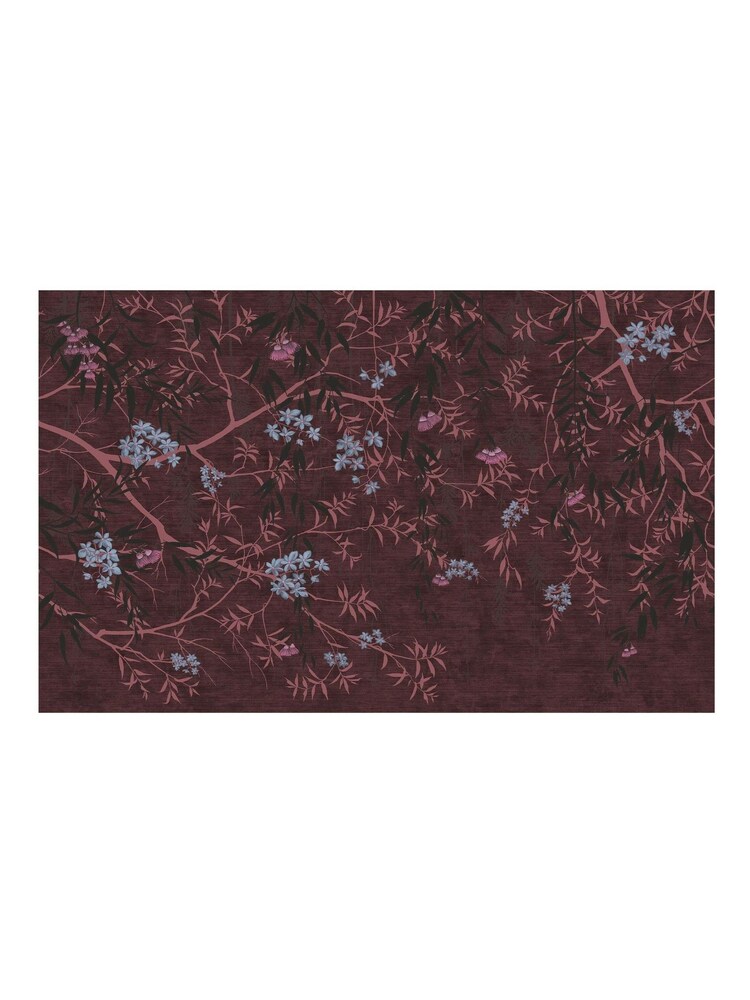 Graham & Brown Damson Obassia Fixed Size Mural 4m x 2.5m - Image 2 of 2