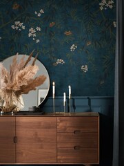 Graham & Brown Sapphire Obassia Fixed Size Mural 4m x 2.5m - Image 1 of 2