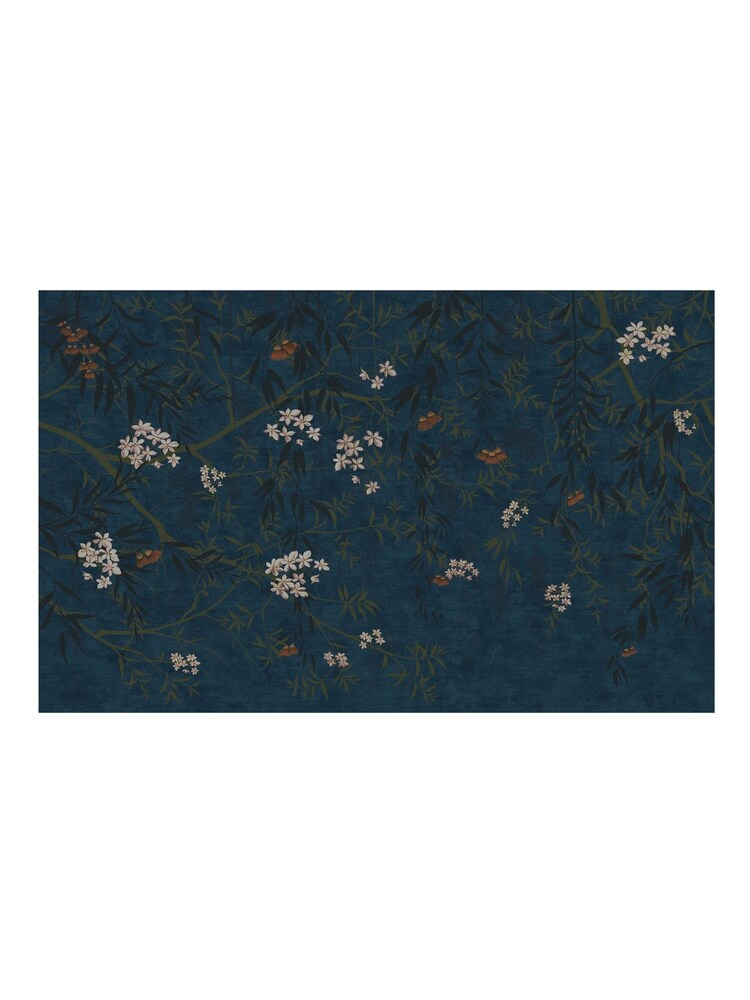 Graham & Brown Sapphire Obassia Fixed Size Mural 4m x 2.5m - Image 2 of 2