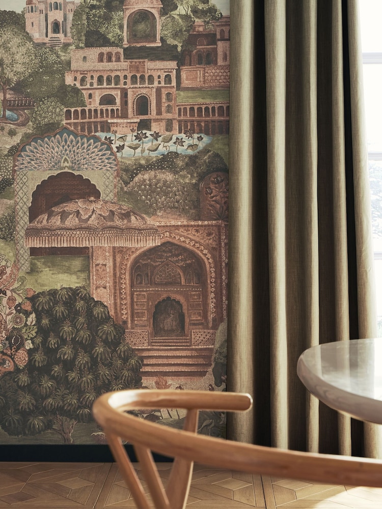 Graham & Brown Soft Green The Lost City Fixed Size Mural 4m x 2.5m - Image 2 of 4