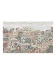 Graham & Brown Soft Green The Lost City Fixed Size Mural 4m x 2.5m - Image 4 of 4