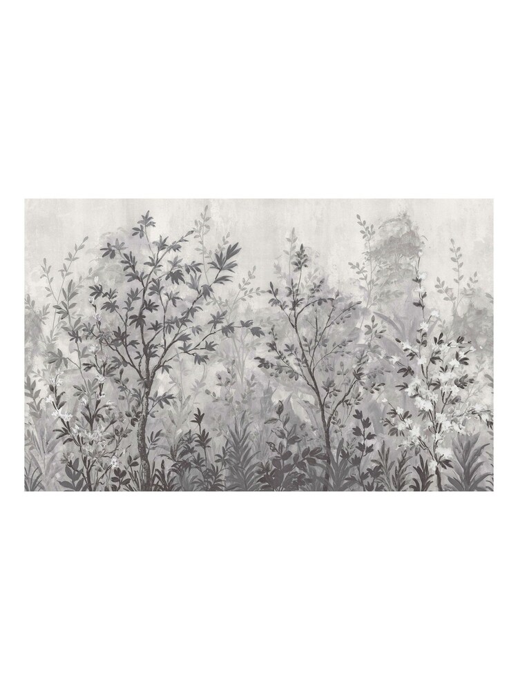 Graham & Brown Monochrome Forest in Bloom Fixed Size Mural 4m x 2.5m - Image 2 of 2 Graham & Brown Monochrome Forest in Bloom Fixed Size Mural 4m x 2.5m - Image 2 of 2