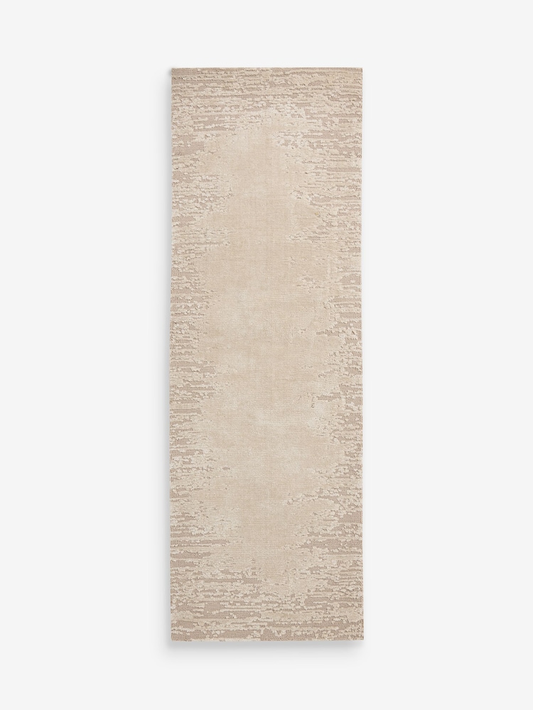 Natural Aria Blended Border Runner - Image 5 of 5 Natural Aria Blended Border Runner - Image 5 of 5