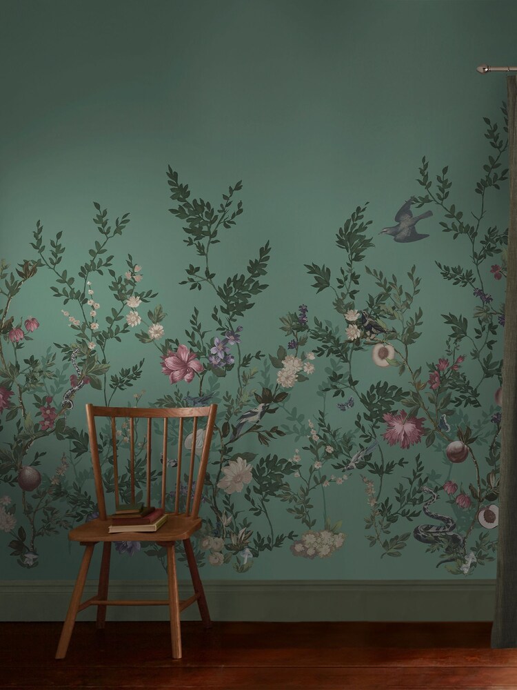 Graham & Brown Vintage Allurium Fixed Size Mural 4m x 2.5m - Image 1 of 2