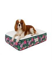 Cath Kidston Green and White and Pink Dolly Rose Medium Large Mattress - Image 3 of 3