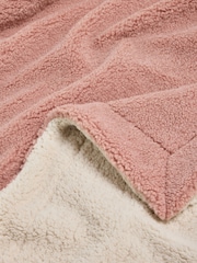 Pink Borg Throw Fleece - Image 3 of 5