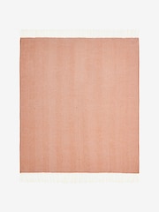 Orange Herringbone Cosy Throws - Image 1 of 3