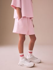 Light Pink Supersoft T-Shirt and Shorts Set (3-16yrs) - Image 4 of 9