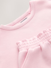 Light Pink Supersoft T-Shirt and Shorts Set (3-16yrs) - Image 8 of 9