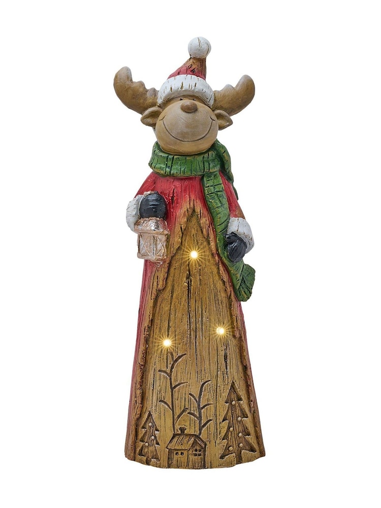Widdop Brown LED Christmas Reindeer with Lights - Image 1 of 5