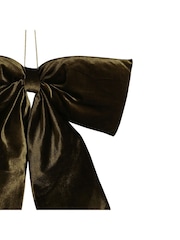 Widdop Green Christmas Velvet Bow Hanger - Image 2 of 2