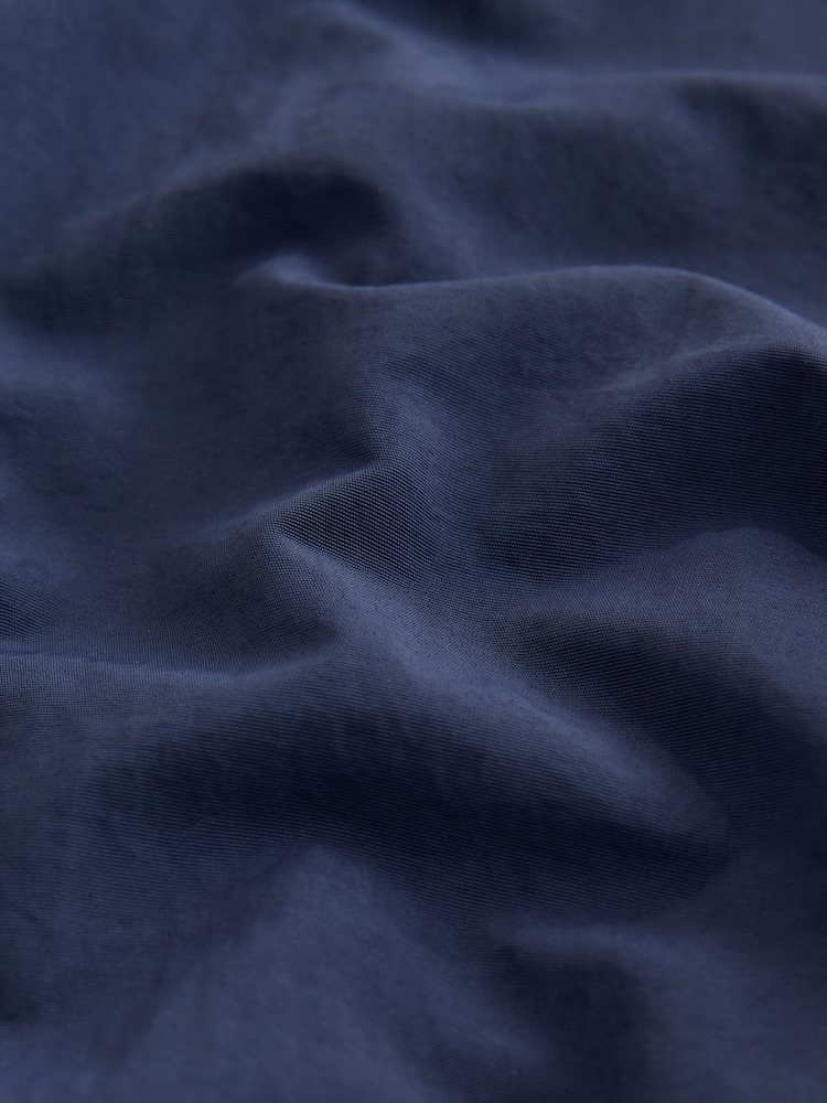 Navy Funnel Neck Zip Through Jacket - Image 11 of 11 Navy Funnel Neck Zip Through Jacket - Image 11 of 11