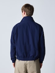 Navy Funnel Neck Zip Through Jacket - Image 4 of 11