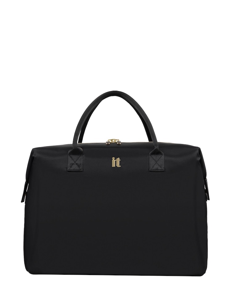 IT Luggage Black Charmer Holdall Bag - Image 2 of 8