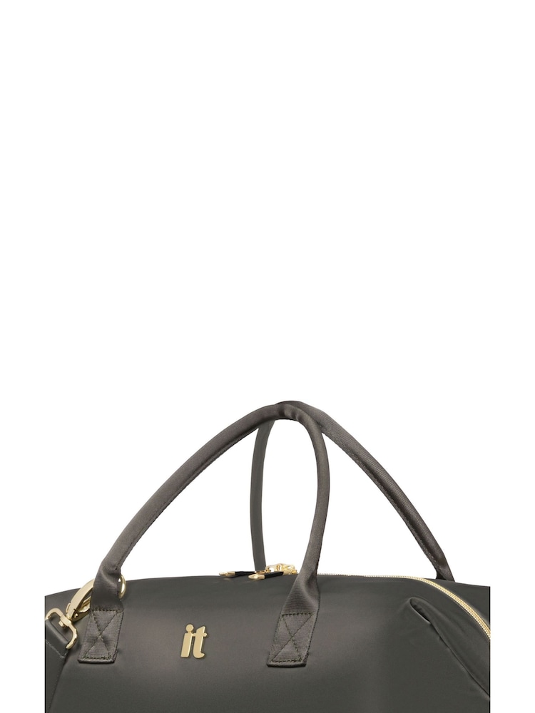 IT Luggage Green Charmer Holdall Bag - Image 8 of 8