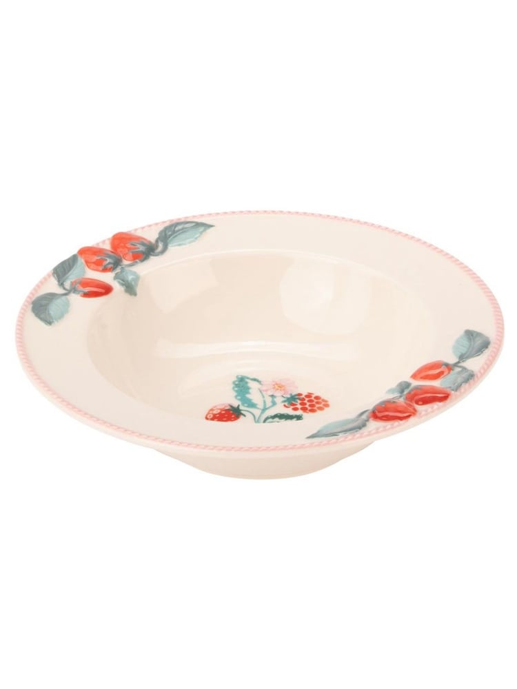 Cath Kidston Pink Raspberry Ceramic Serving Bowl - Image 2 of 4 Cath Kidston Pink Raspberry Ceramic Serving Bowl - Image 2 of 4