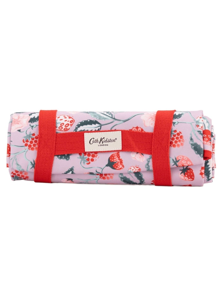 Cath Kidston Pink Raspberry Picnic Blanket - Image 2 of 5