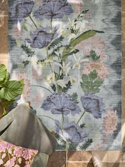 Multi Kew Collection Floral Rug - Image 1 of 4