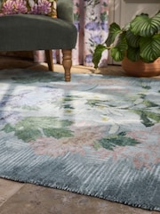 Multi Kew Collection Floral Rug - Image 2 of 4